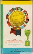 World Cup 1966 England World Cup guide issue by Brazil, approx. 136-page, completely in Spanish