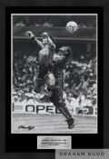 1986 FIFA World Cup 'Hand of God' drawing by Del Llewellyn, hand drawn using graphite and soft