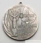 Uruguay 1930 World Cup commemorative medal re-issued in 1978 during the Argentina World Cup,