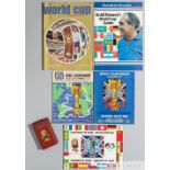 1966 World Cup memorabilia, comprising a World Cup Willie souvenir money box, no key; Final and