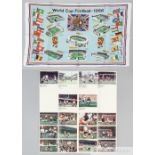 1966 World Cup colour photographic poster, issued by Spicers Interplus, featuring match action