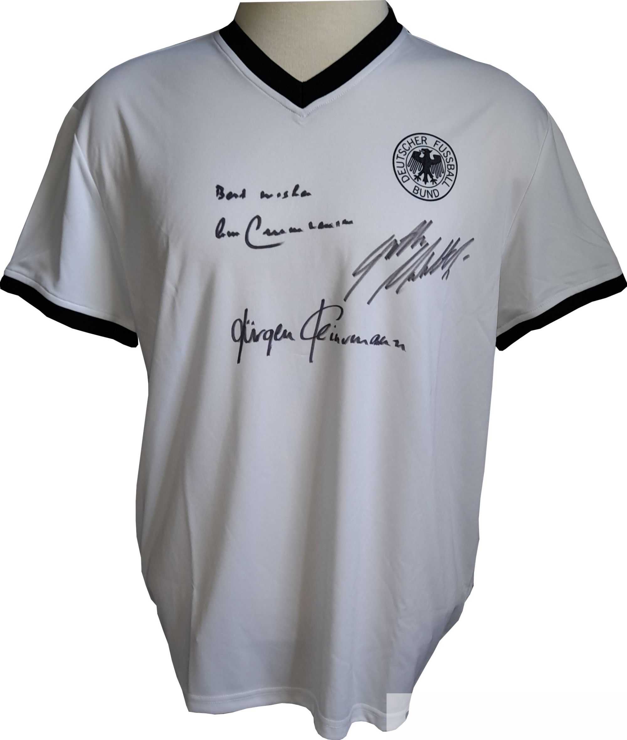 West Germany 1970 official German FA merchandise brand new shirt with tags still attached signed