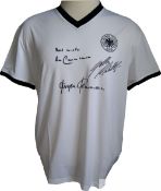 West Germany 1970 official German FA merchandise brand new shirt with tags still attached signed