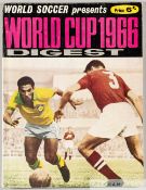 World Cup 1966 England copy of World Soccer 1966 Digest, 110-page, covering competition and team