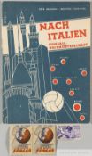 World Cup Italy 1934 small brochure issued by Italian Tourist Board 'Nach Italien'