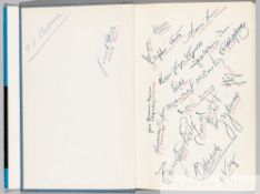 The Brazil book of football by Stratton Smith signed by members of the 1962 Brazil squad including