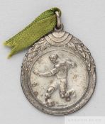 Ex-Pelé Collection: a very early football winner’s medal presented to the 15-year-old Pelé at the