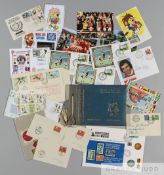 World Cup England 1966 selection of FDC issues, includes World Cup 1966 FD issue 1st June,