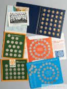 1970 World Cup collectors' coins, notably a limited edition solid bronze set by Franklin Mint
