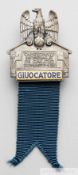 1934 Italy World Cup players badge, featuring an eagle mounted above CAMPIONATO MONDIALE DI CALCIO