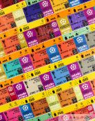 A very-near complete collection of 31 tickets from the 1970 World  Cup in Mexico, lacking only the