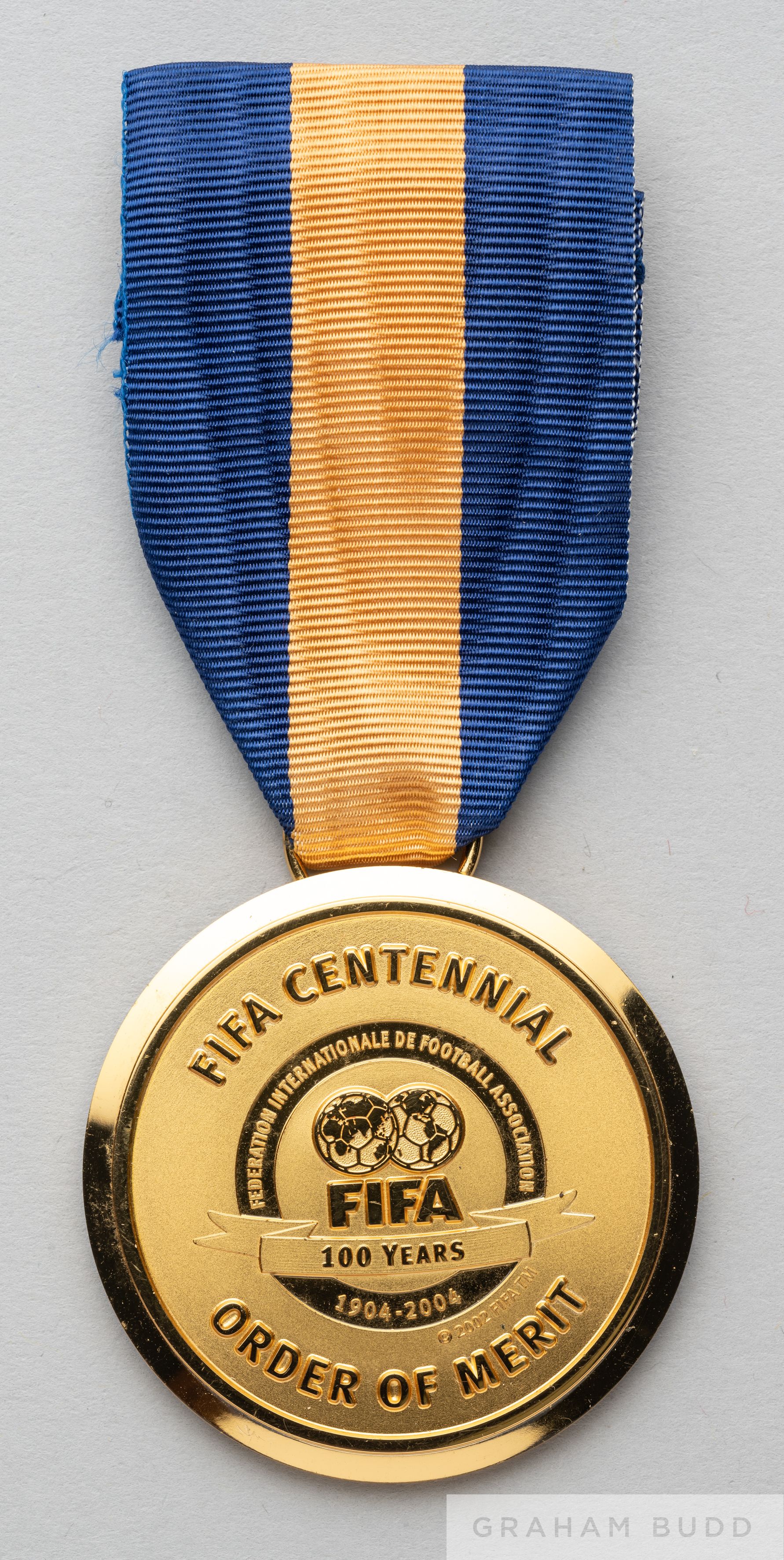 Zürich Goldmedaille / Gold medal 2004. 40.0 mm. FIFA Centennial
