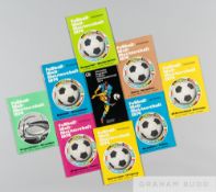 World Cup Germany 1974 tournament programme, 144-page, sold with individual programmes includes
