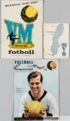 World Cup Sweden 1958 official tournament brochure, superb publication, 50-pages, full team