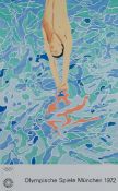 After David Hockney 'The Diver', Olympische Spiele München, 1972