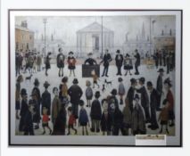 L.S. Lowry 'The Prayer Meeting' limited edition