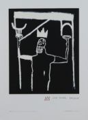 After Jean-Michel Basquiat 'Affiche Lithographique' lithograph, 1997