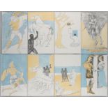 Elizabeth Frink 'Illustrations for The Iliad' set of eight lithographs