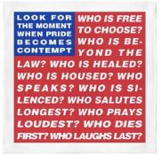 Barbara Kruger 'Untitled (Flag)', 2020