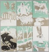 Elizabeth Frink 'Illustrations for The Odyssey' set of six lithographs