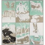 Elizabeth Frink 'Illustrations for The Odyssey' set of six lithographs