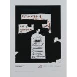 After Jean-Michel Basquiat 'Big Pagoda' lithograph, 1997