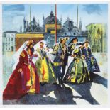 Stan Smith 'Carnival in Venice' limited edition print