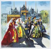Stan Smith 'Carnival in Venice' limited edition print