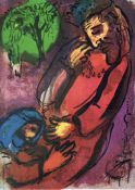 Marc Chagall 'David and Absalom' (David et Absalom) lithograph, 1956