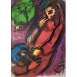 Marc Chagall 'David and Absalom' (David et Absalom) lithograph, 1956