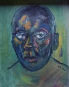 James Lawrence Isherwood 'The Old Black Man' oil on board