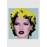 Banksy 'Kate Moss' (Crude Oils) print, 2005