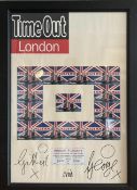 Gilbert and George 'Time Out, London' poster, 2009