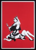 West Country Prince 'Queen Vic’ Banksy copy