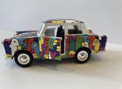 Thierry Noir 'Trabant Car' sculpture, 2022