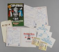 F.A. Challenge Cup final 1978 Arsenal v Ipswich Town, 6th May 1978