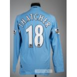 Ben Thatcher blue Tottenham Hotspur no.18 away jersey, season 2003-04