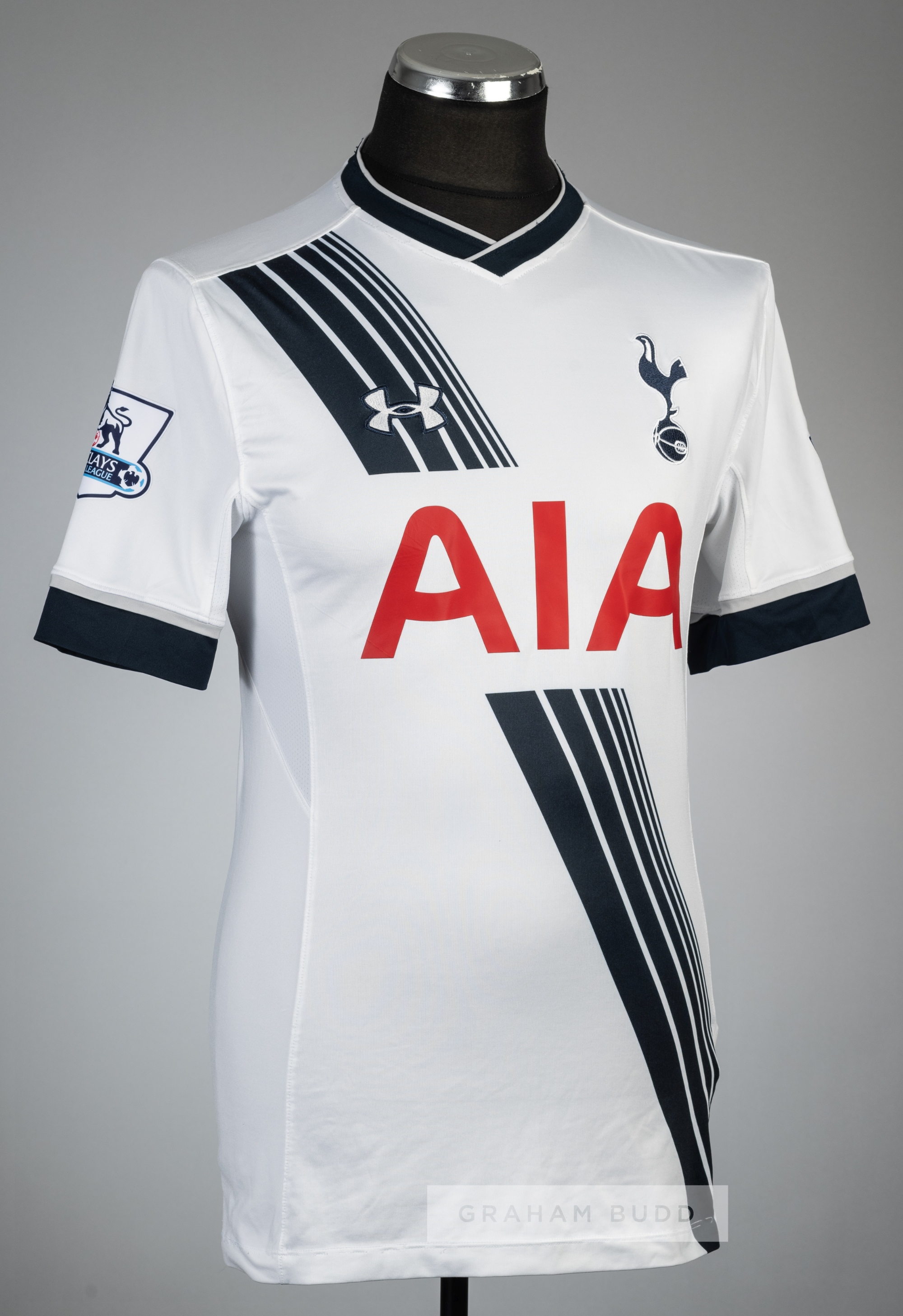 Kylie Walker white Tottenham Hotspur no.2 home jersey, season 2015-16