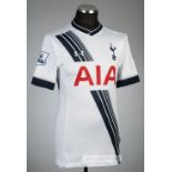 Kylie Walker white Tottenham Hotspur no.2 home jersey, season 2015-16