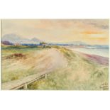 John Blair 'Lundin Links', watercolour, circa 1918