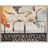 Antwerp 1920 Olympic Games "Olympiska Spelen Antwerpen 1920"