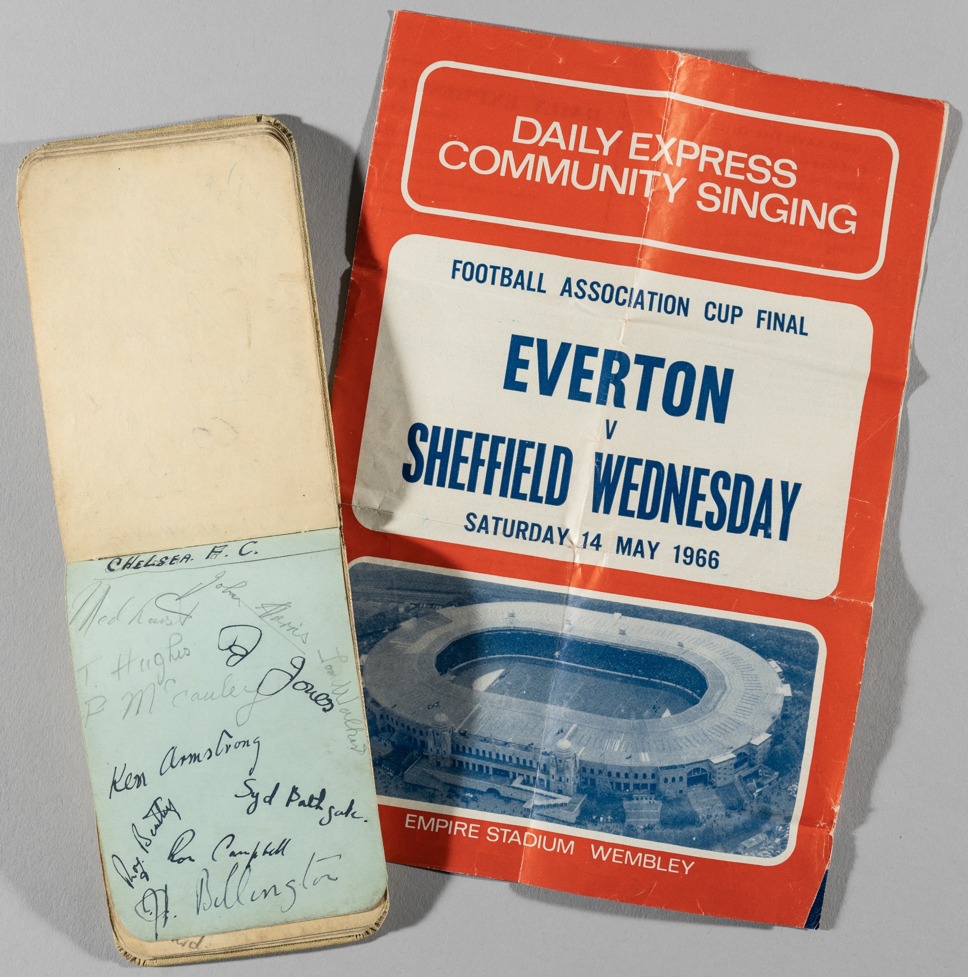 Extensive Football team autograph album