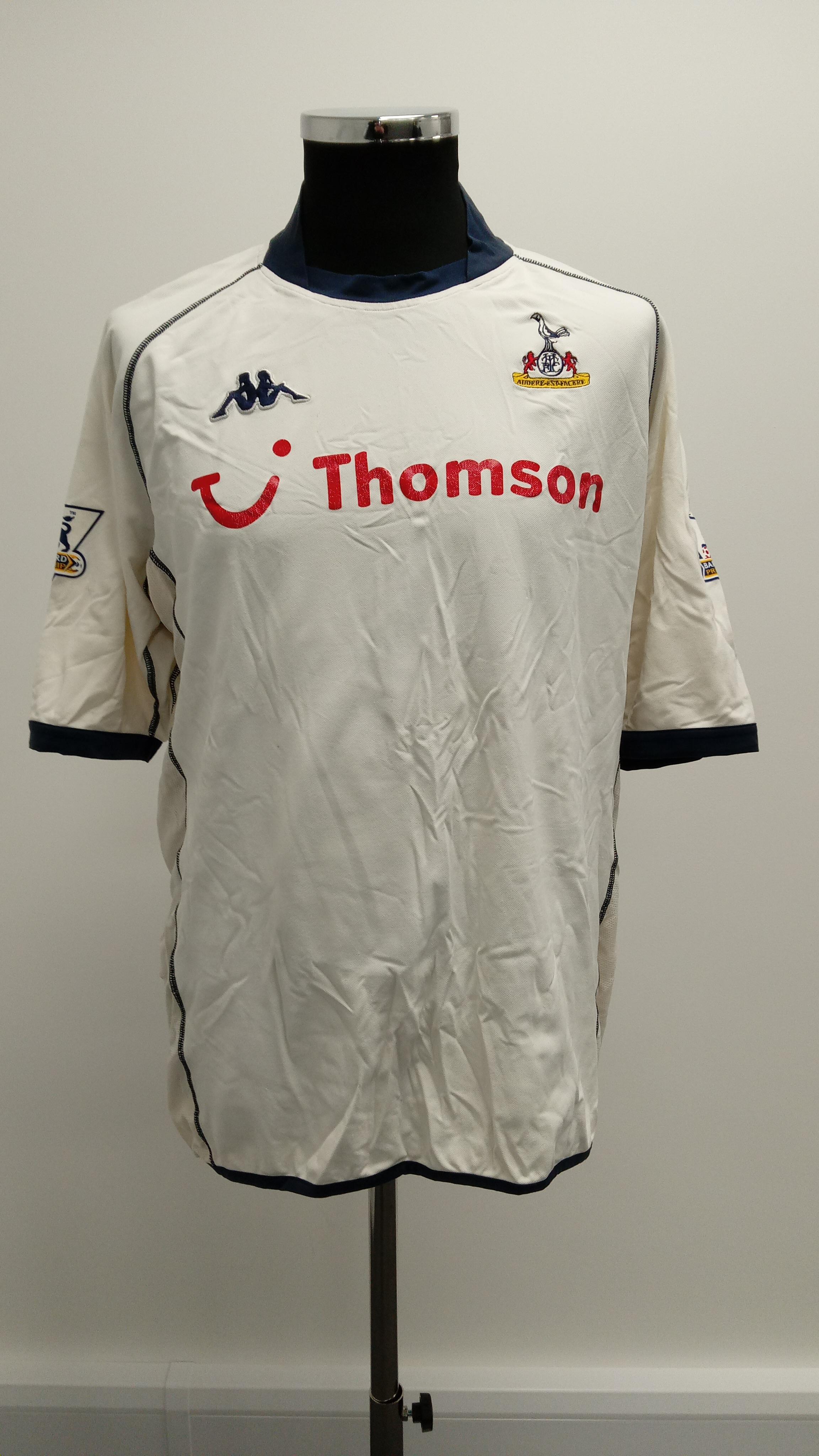 Jamie Redknapp white Tottenham Hotspur No.15 home jersey season 2003-04 - Image 2 of 3