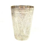 A North Indian silver beaker, Kashmir, late 19th century
