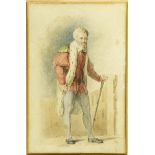 Fuseli (Fussli), Johann Heinrich 1741-1825 German/British Self Portrait.