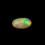 Loose oval cut opal weighing 2.92 ct.