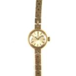Omega 1960s lady's 9 ct yellow gold watch.