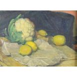 Unsigned, Still Life with Lemons.