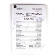 Absolutely Fabulous Signed Series Four Rehearsal Script