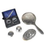 A group of George V silver items, early 20th century